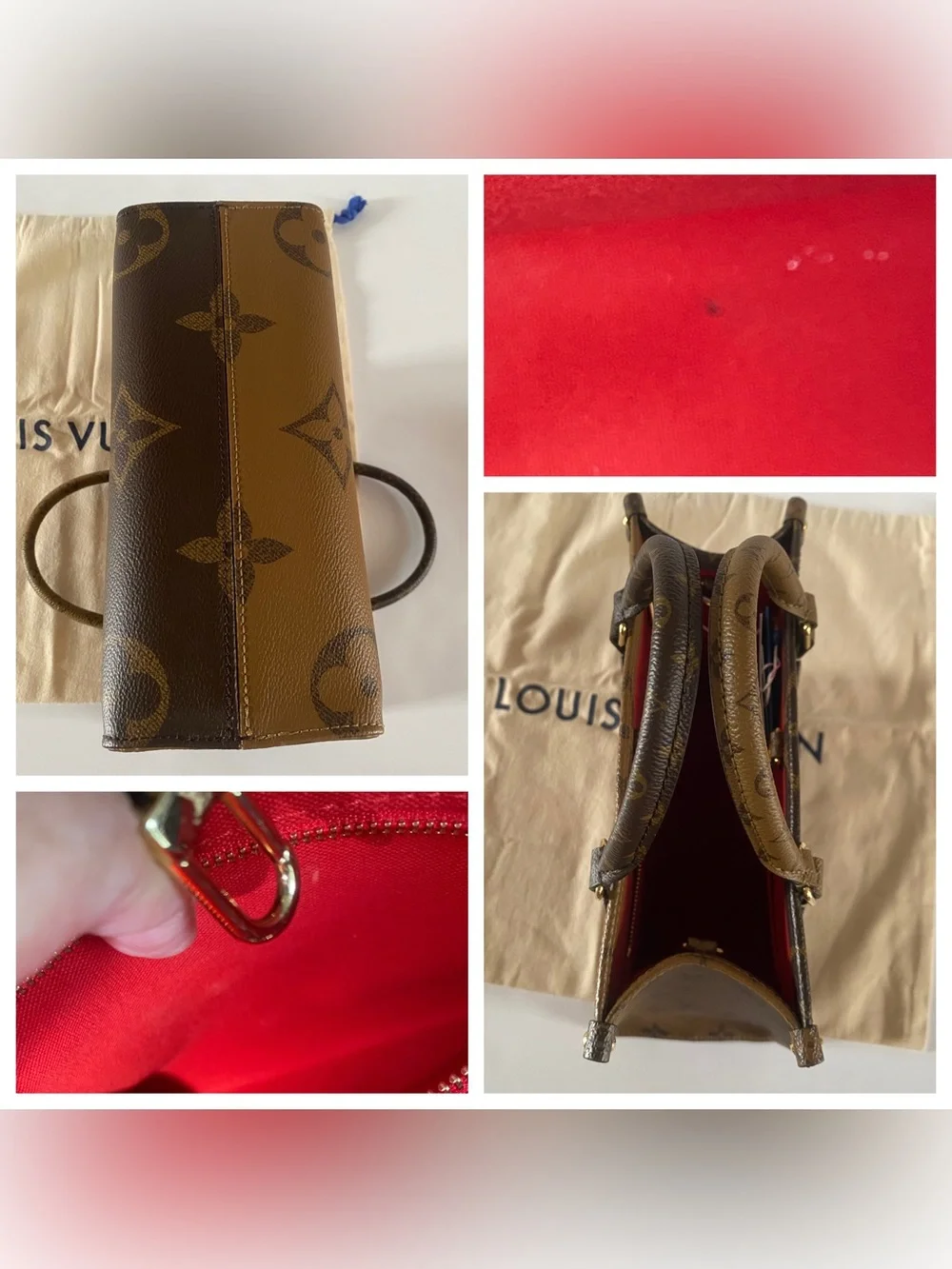 Louis Vuitton onthego PM reverse